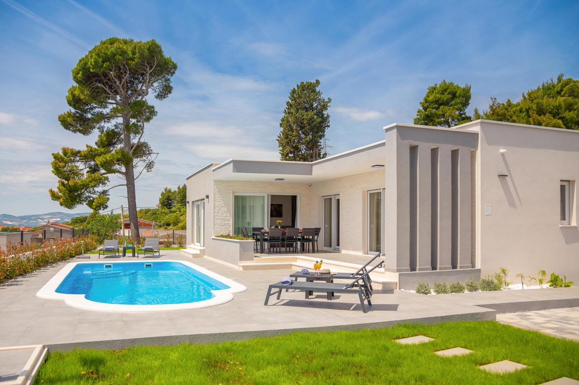 Villa Paradiso Adriatico Kaštela Esterno foto