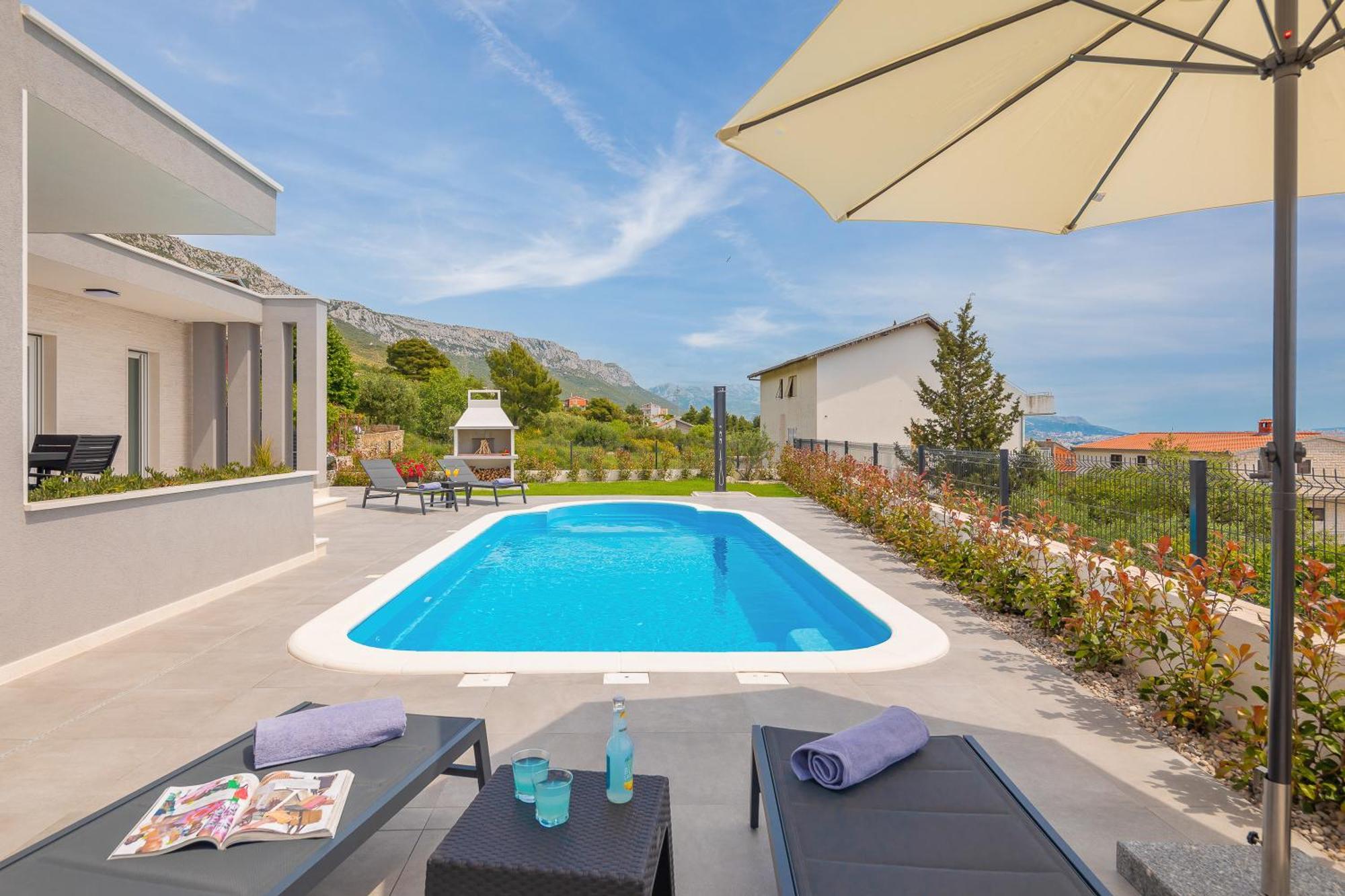 Villa Paradiso Adriatico Kaštela Esterno foto