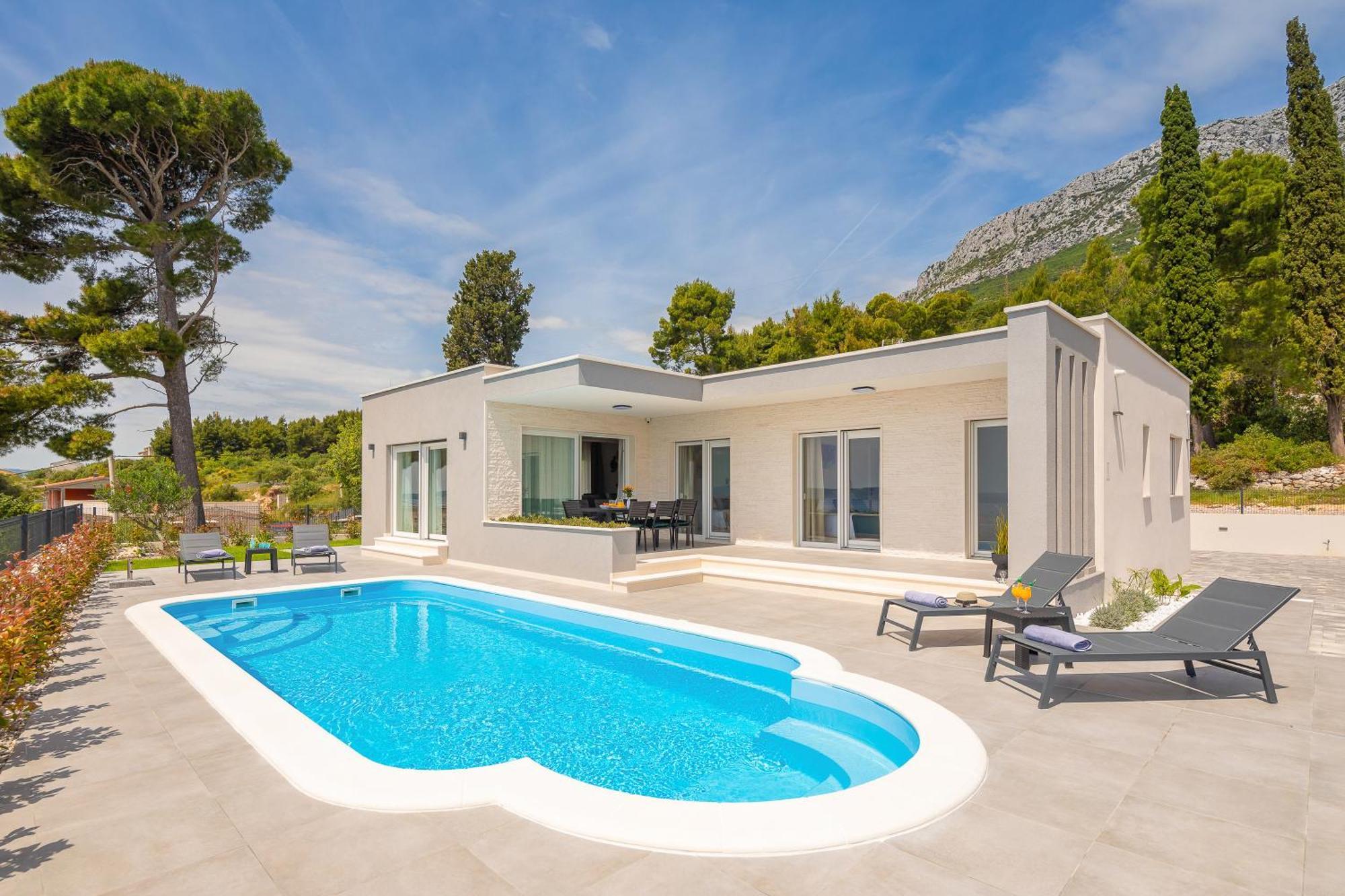 Villa Paradiso Adriatico Kaštela Esterno foto