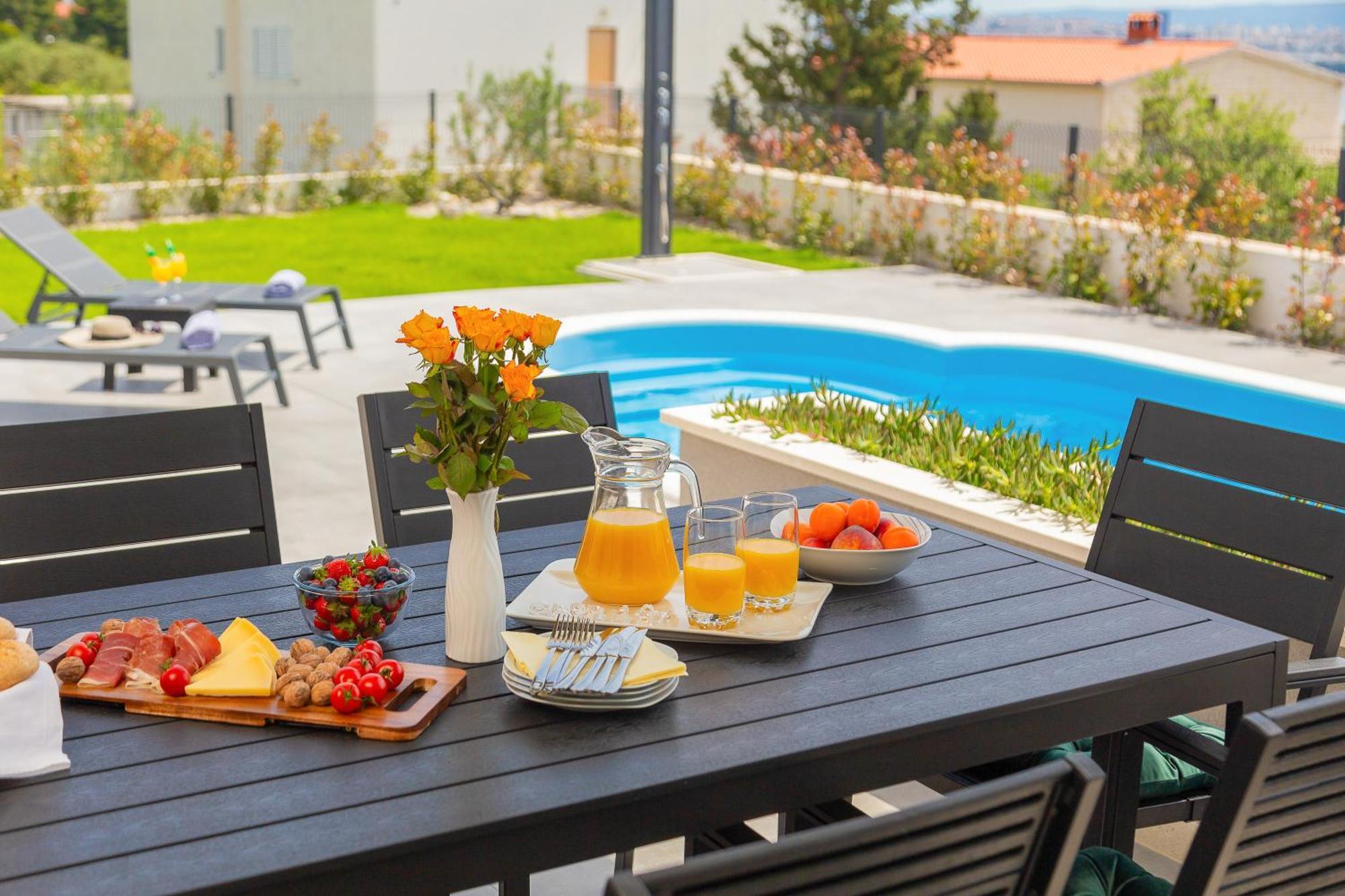 Villa Paradiso Adriatico Kaštela Esterno foto