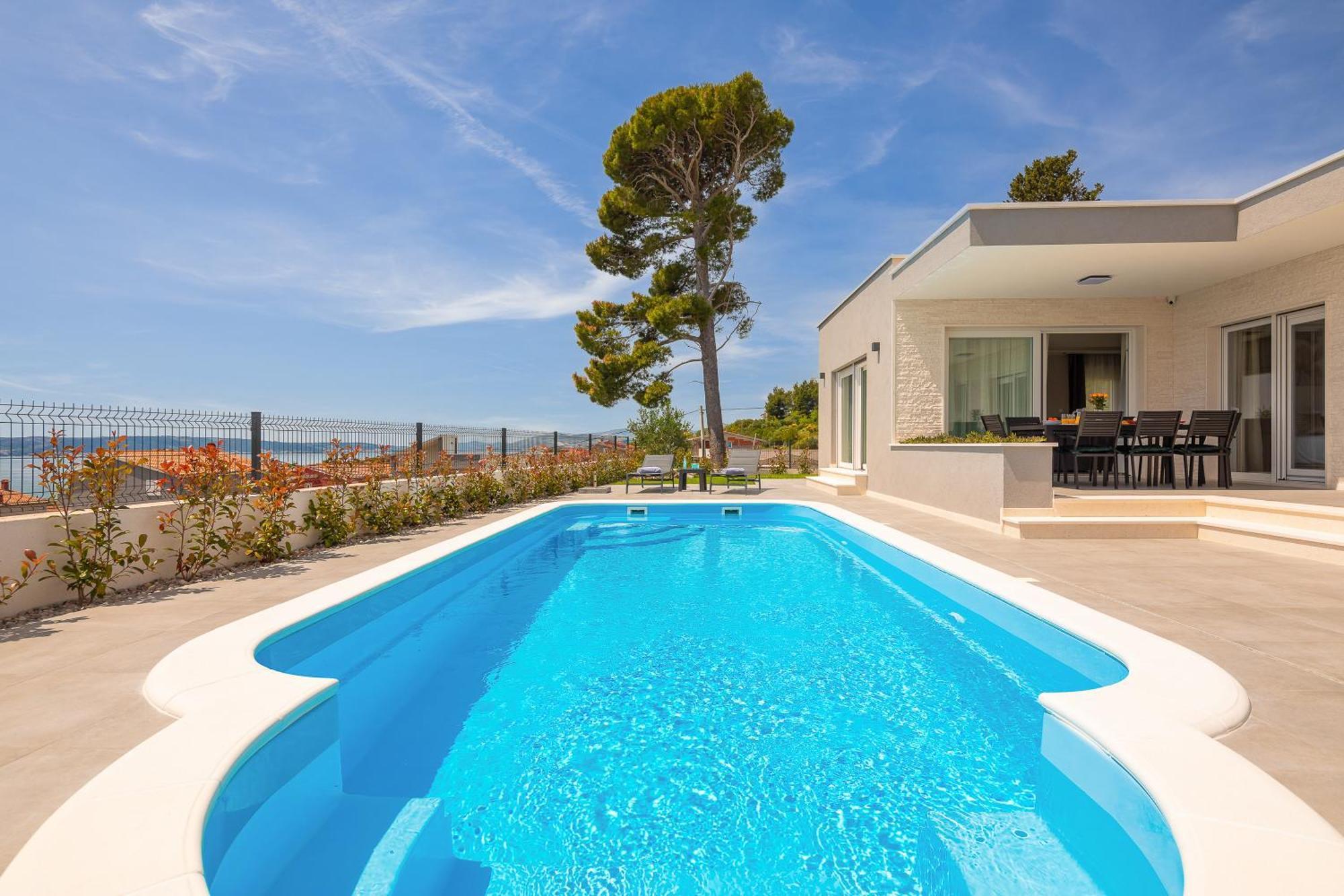 Villa Paradiso Adriatico Kaštela Esterno foto
