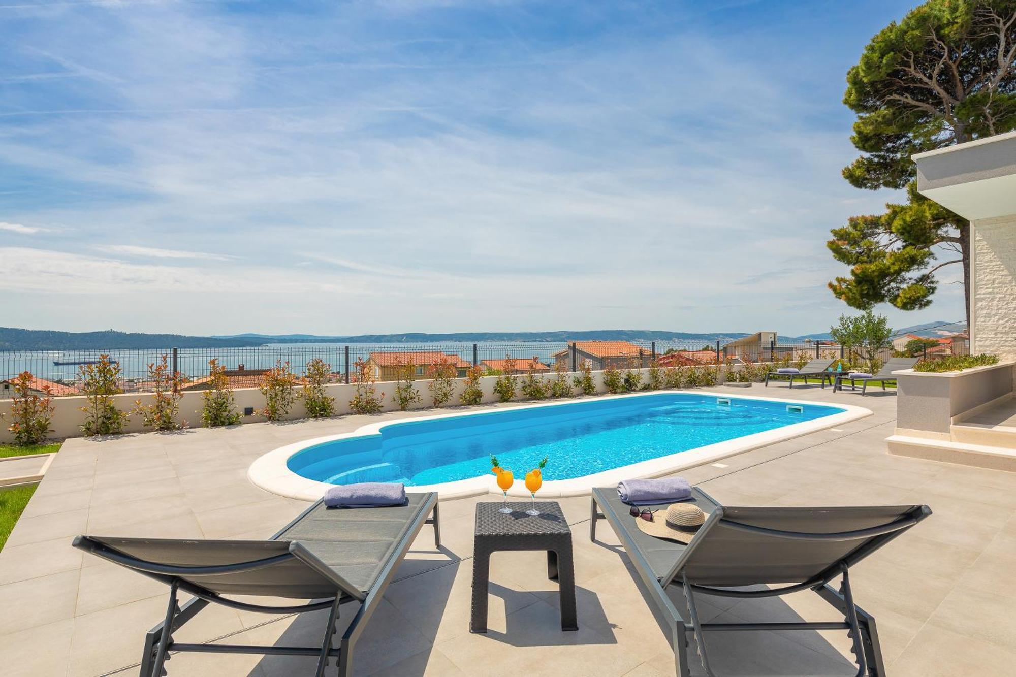 Villa Paradiso Adriatico Kaštela Esterno foto